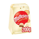 Maltesers Truffles White Chocolate Gift Box of Chocolates 200g (Case of 6)  Adomoo